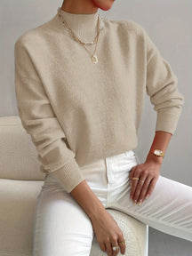 Classic Roll Neck Sweater For Women | Elaine