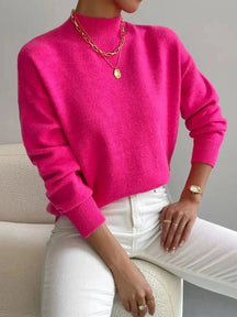 Classic Roll Neck Sweater For Women | Elaine