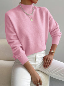 Classic Roll Neck Sweater For Women | Elaine