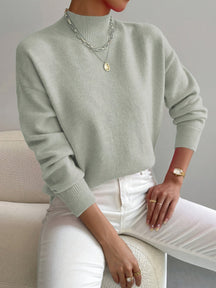 Classic Roll Neck Sweater For Women | Elaine