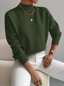 Classic Roll Neck Sweater For Women | Elaine