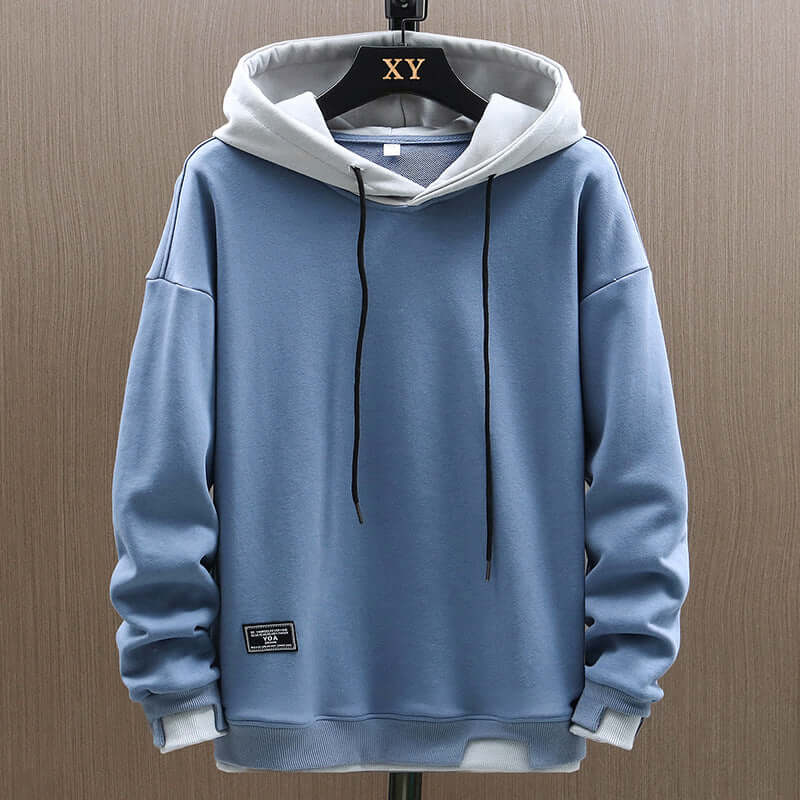 Two Tone Pullover Hoodie For Men | Kieran