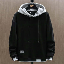 Two Tone Pullover Hoodie For Men | Kieran