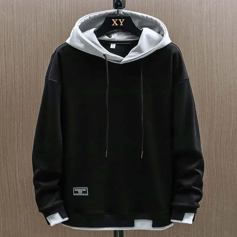 Two Tone Pullover Hoodie For Men | Kieran