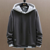 Two Tone Pullover Hoodie For Men | Kieran