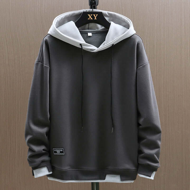 Two Tone Pullover Hoodie For Men | Kieran
