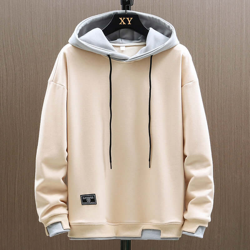 Two Tone Pullover Hoodie For Men | Kieran