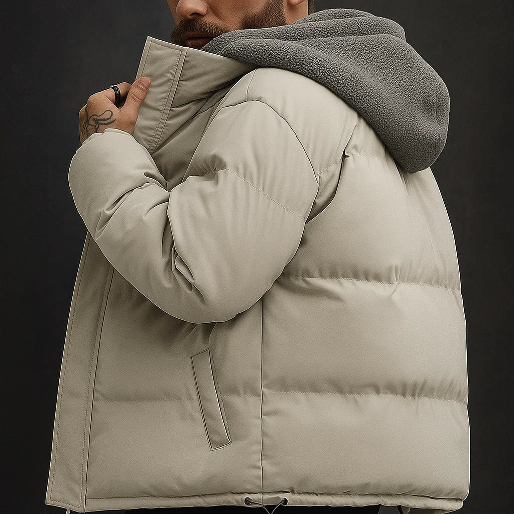 Hooded Padded Jacket for Men | Ronan