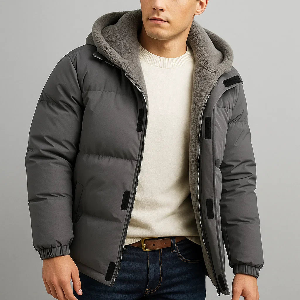 Hooded Padded Jacket for Men | Ronan