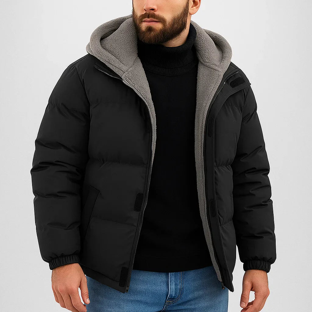 Hooded Padded Jacket for Men | Ronan