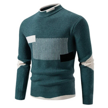 Colour-Block Knit Sweater for Men | Rowan