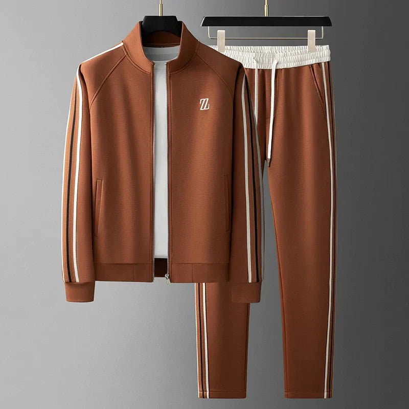 Tailored Zip Up Tracksuit Set For Men | Arlen