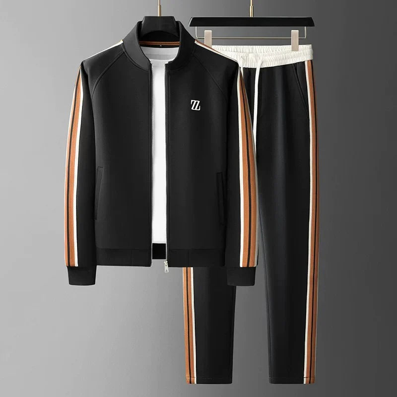 Tailored Zip Up Tracksuit Set For Men | Arlen